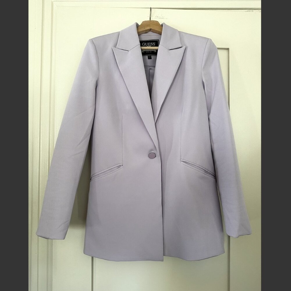 GUESS Lilac Purple Blazer